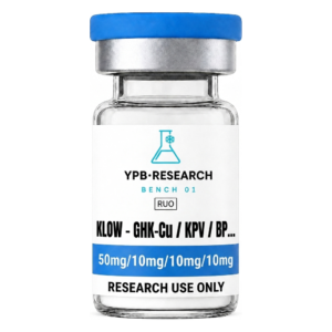 KLOW - GHK-Cu (50mg) / KPV (10mg) / BPC-157 (10mg) / TB500 (10mg)