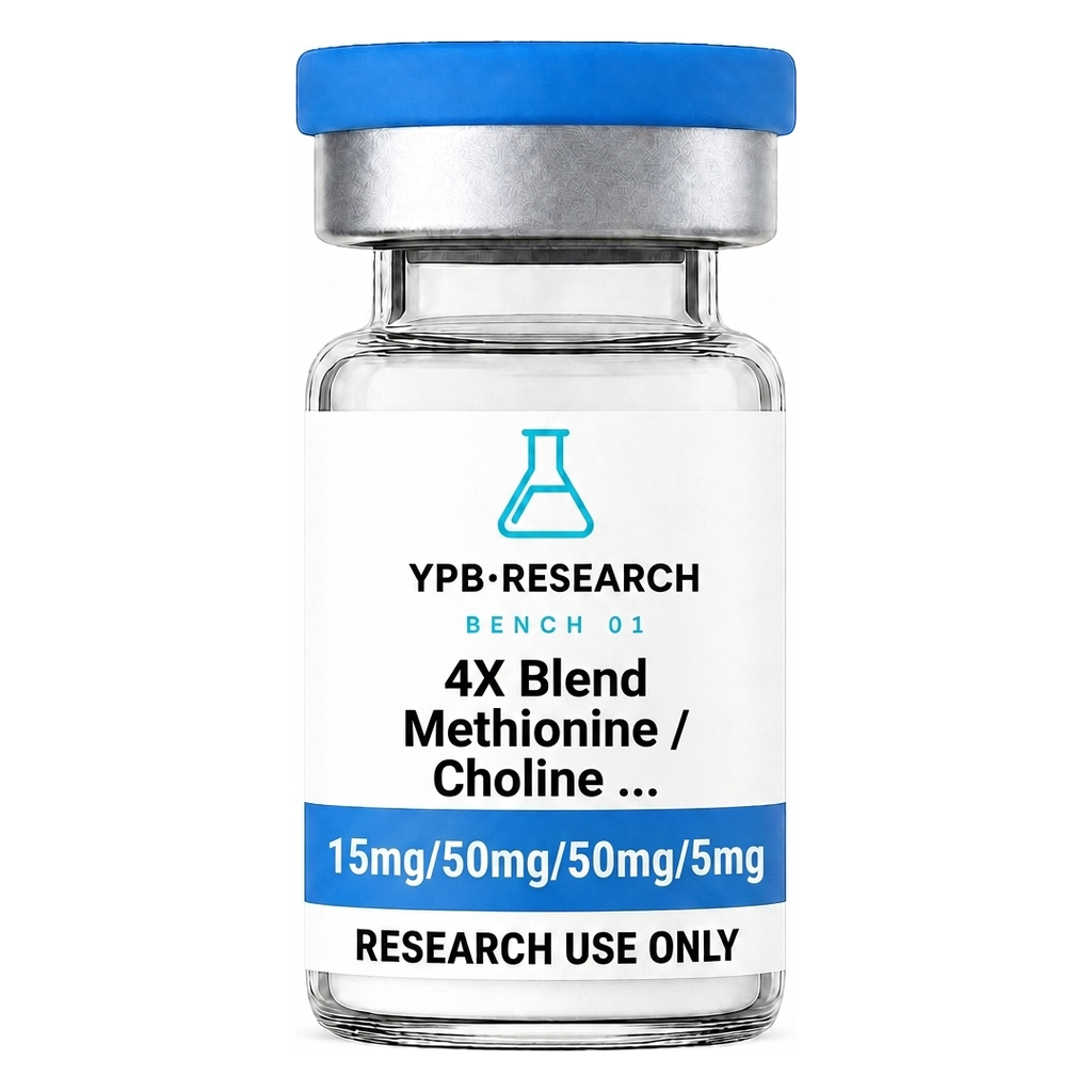 4X Blend Methionine (15mg) / Choline Chloride (50mg) / Carnitine (50mg) / Dexpanthenol (5mg)