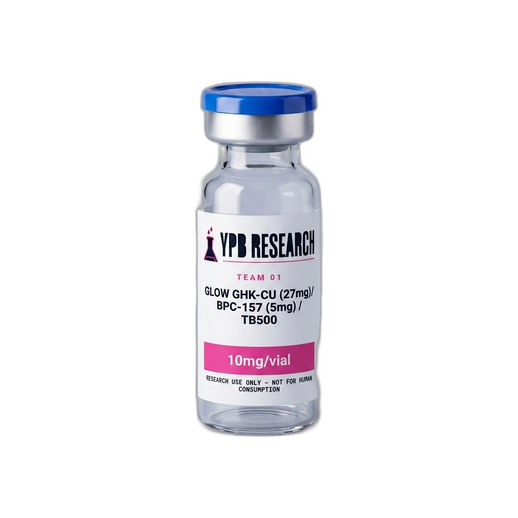 GLOW GHK-CU (27mg) / BPC-157 (5mg) / TB500 (10mg)